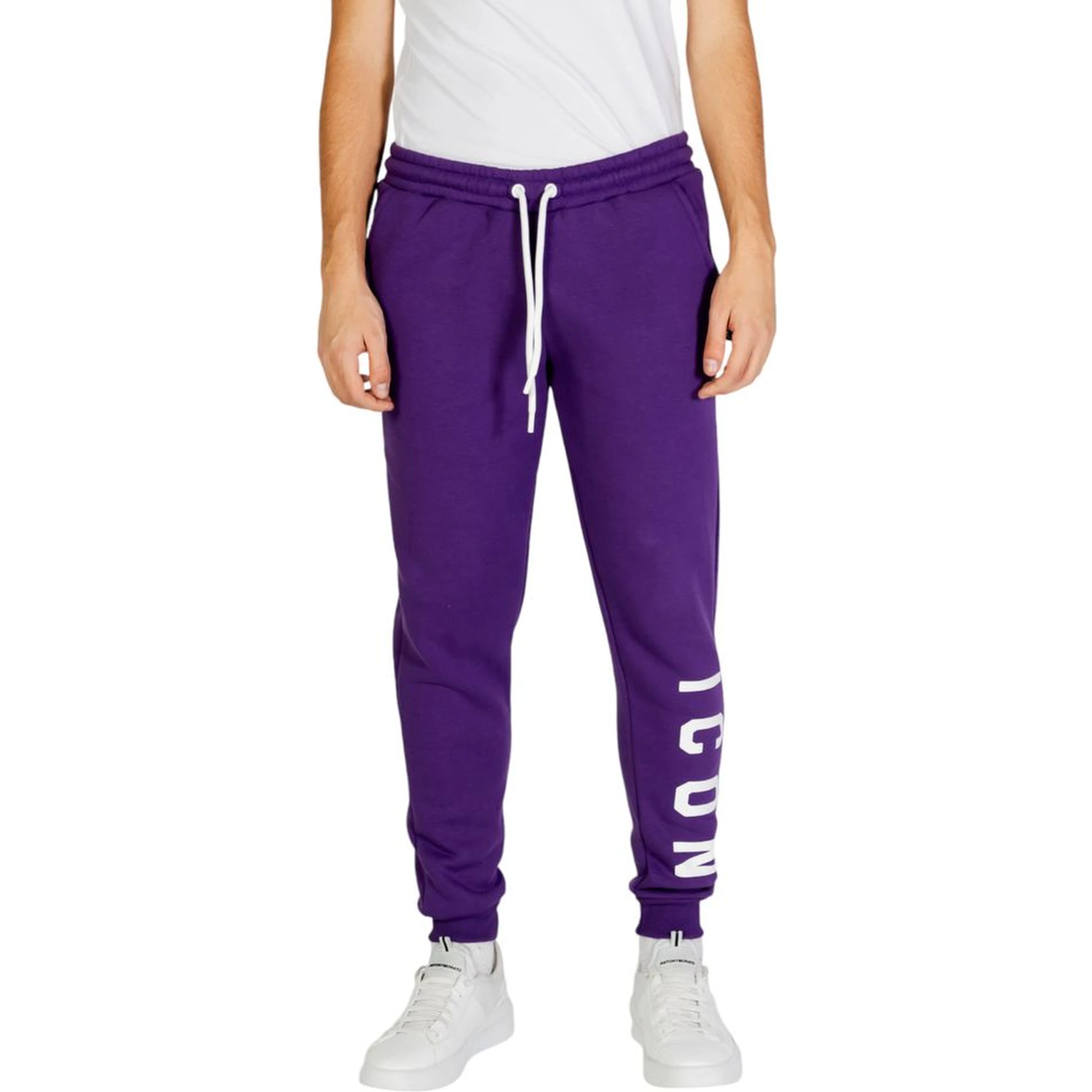 Purple Cotton Joggers (Workout Pants)