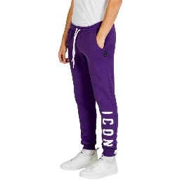 Purple Cotton Joggers (Workout Pants)