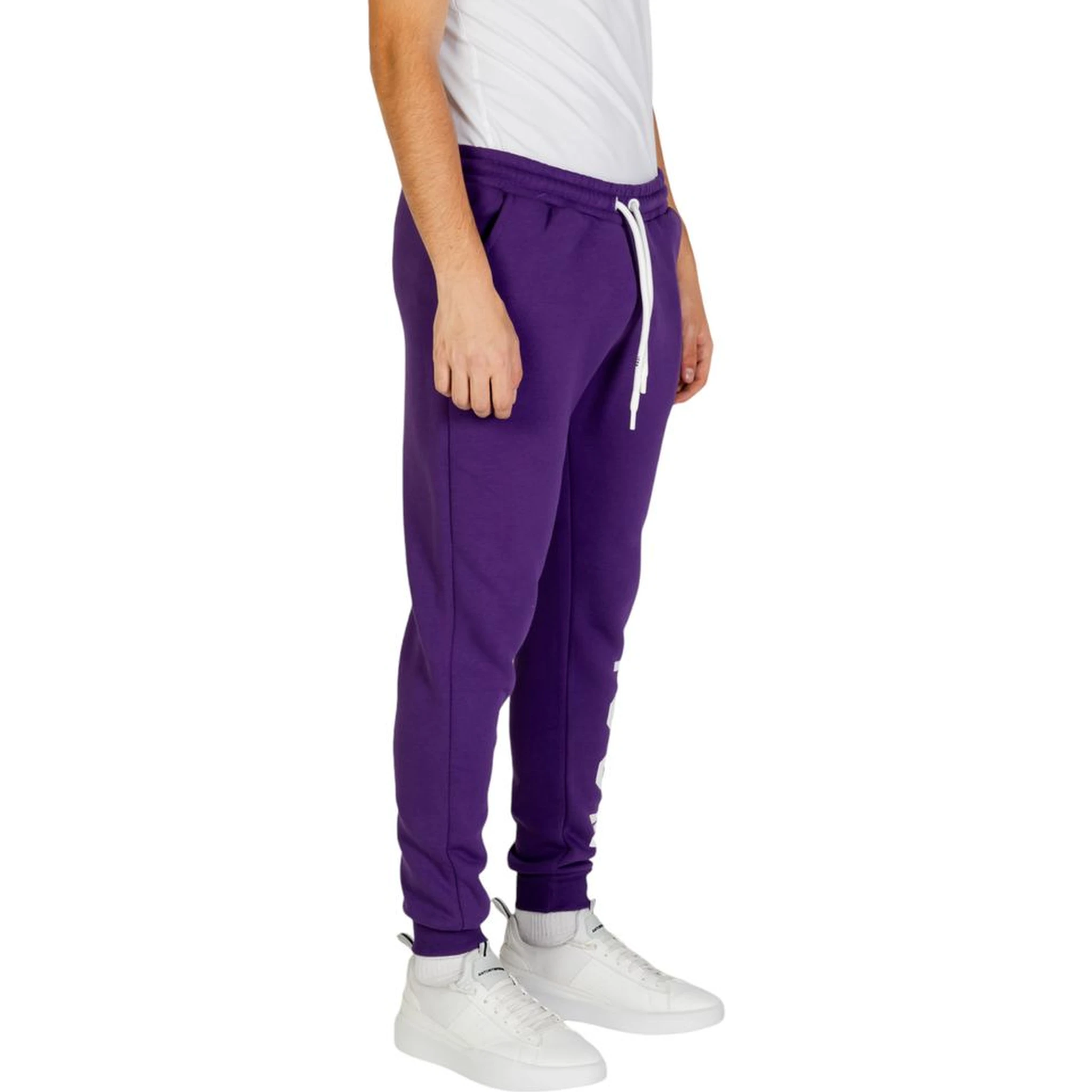 Purple Cotton Joggers (Workout Pants)