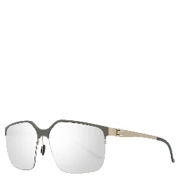 Gray Metal Sunglasses
