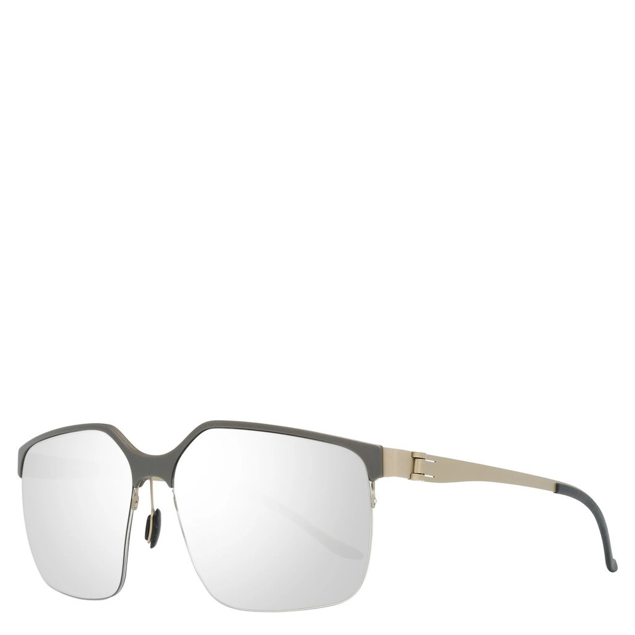 Gray Metal Sunglasses