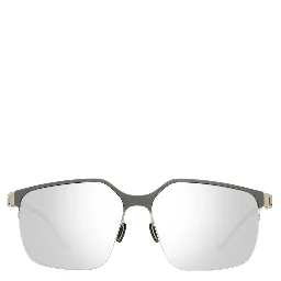 Gray Metal Sunglasses