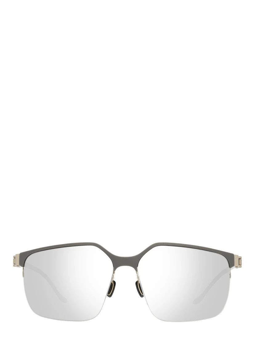 Gray Metal Sunglasses