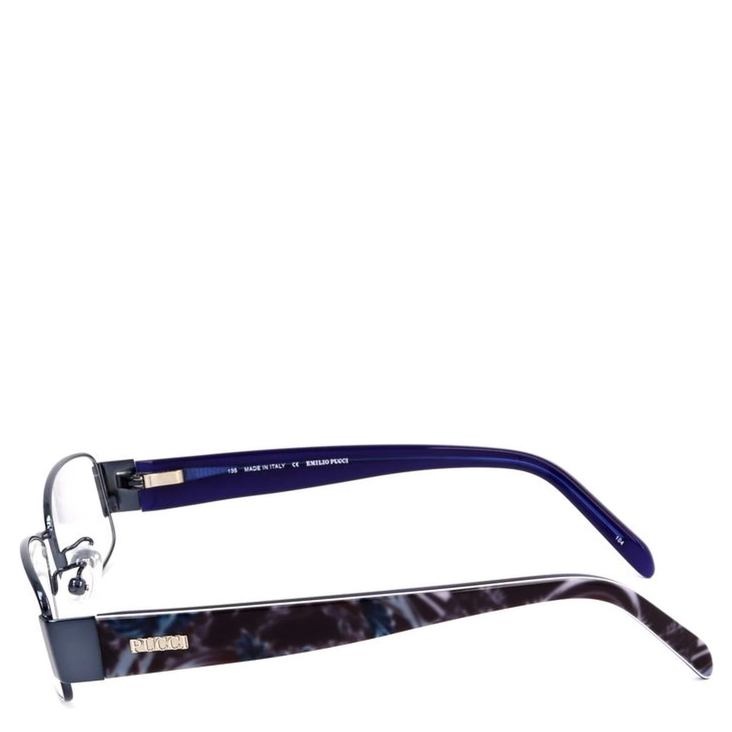 Blue Metal Glasses (Frames)
