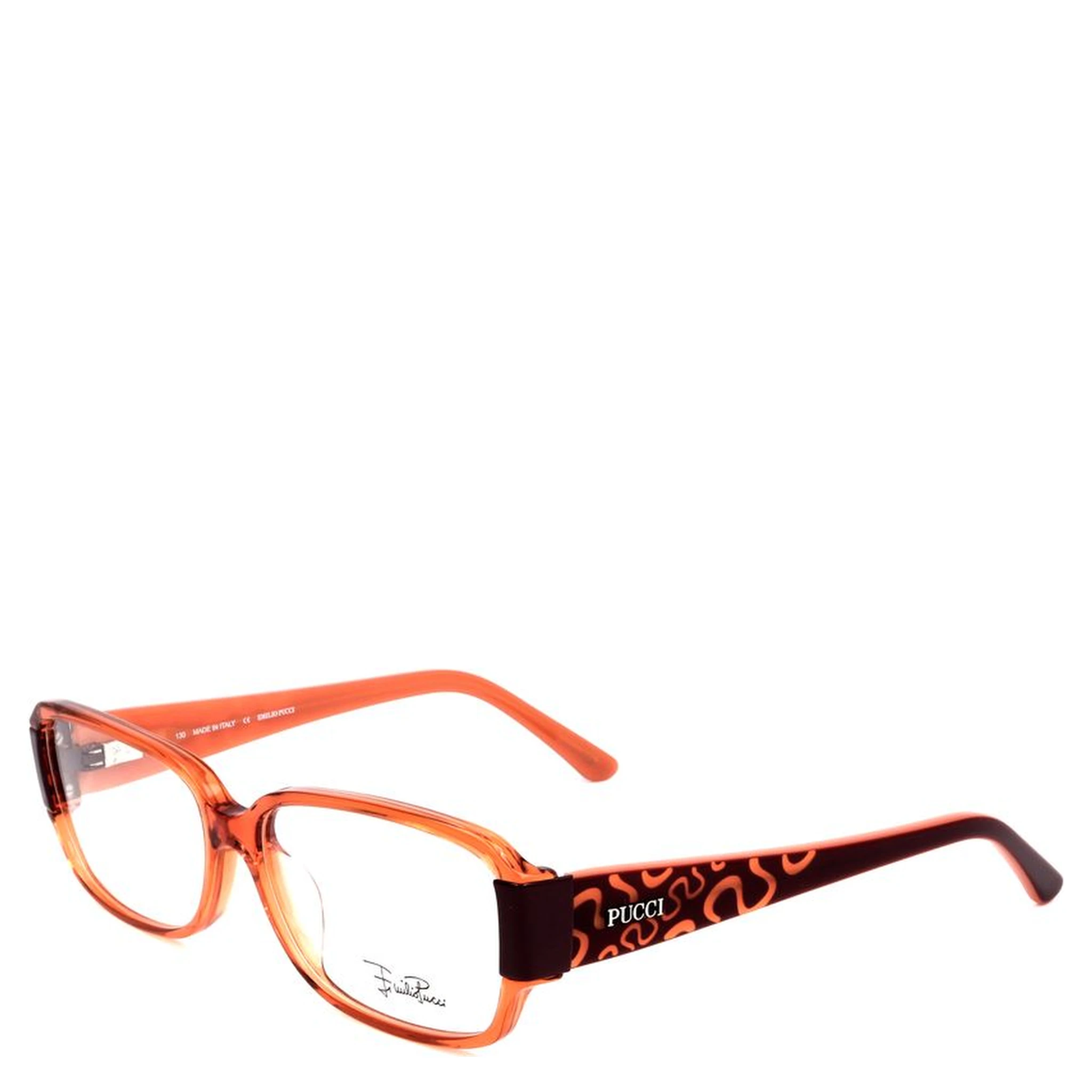 Orange Plastic Glasses (Frames)