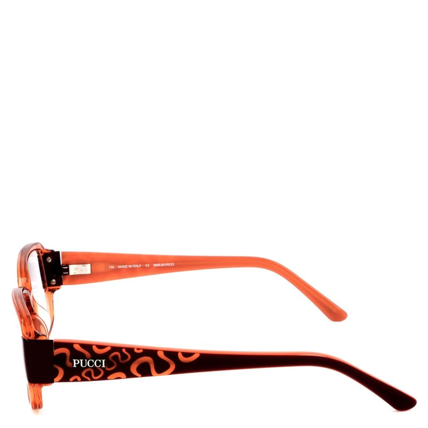 Orange Plastic Glasses (Frames)