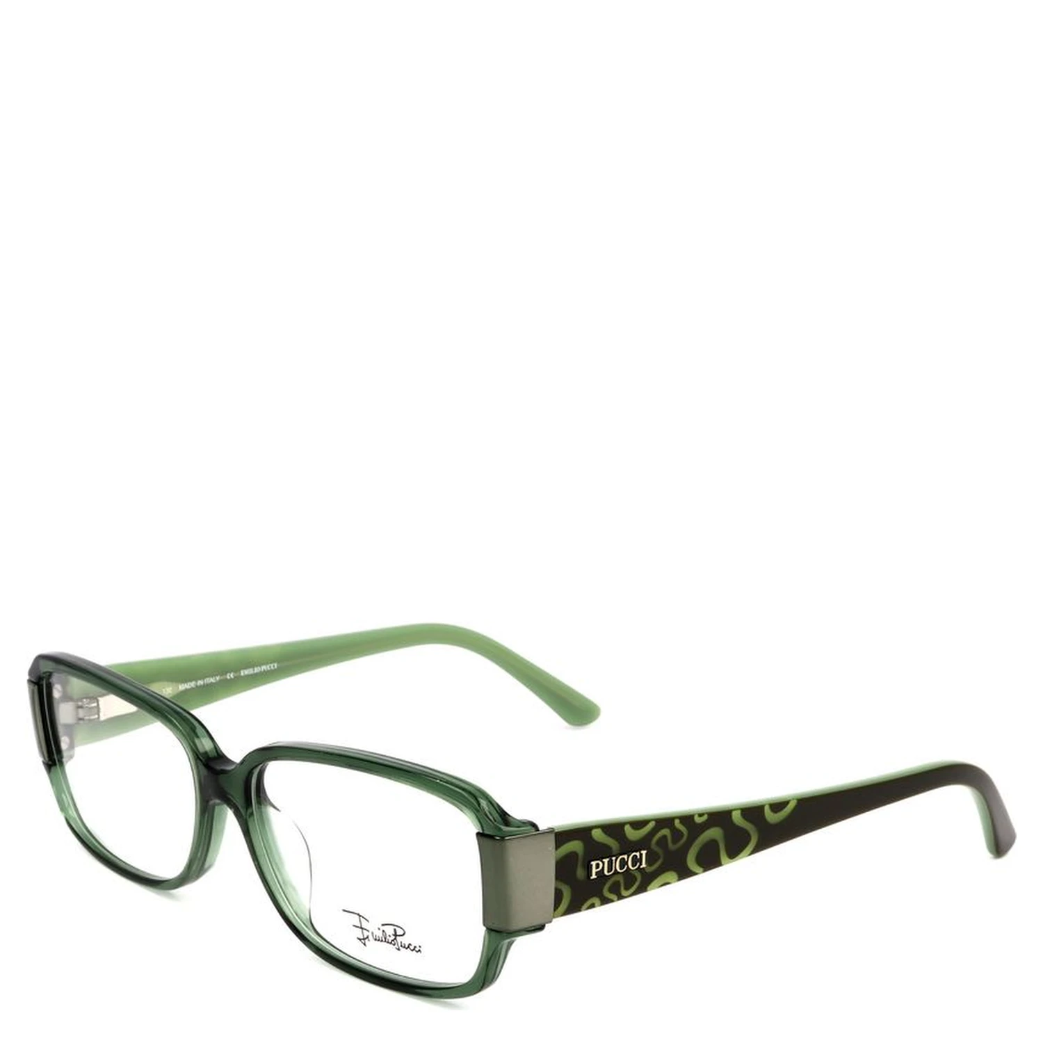 Olive Plastic Glasses (Frames)