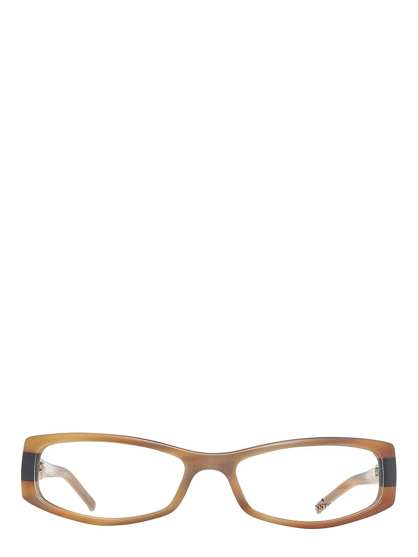 نظارات بلاستيكية بنية اللون (إطارات)