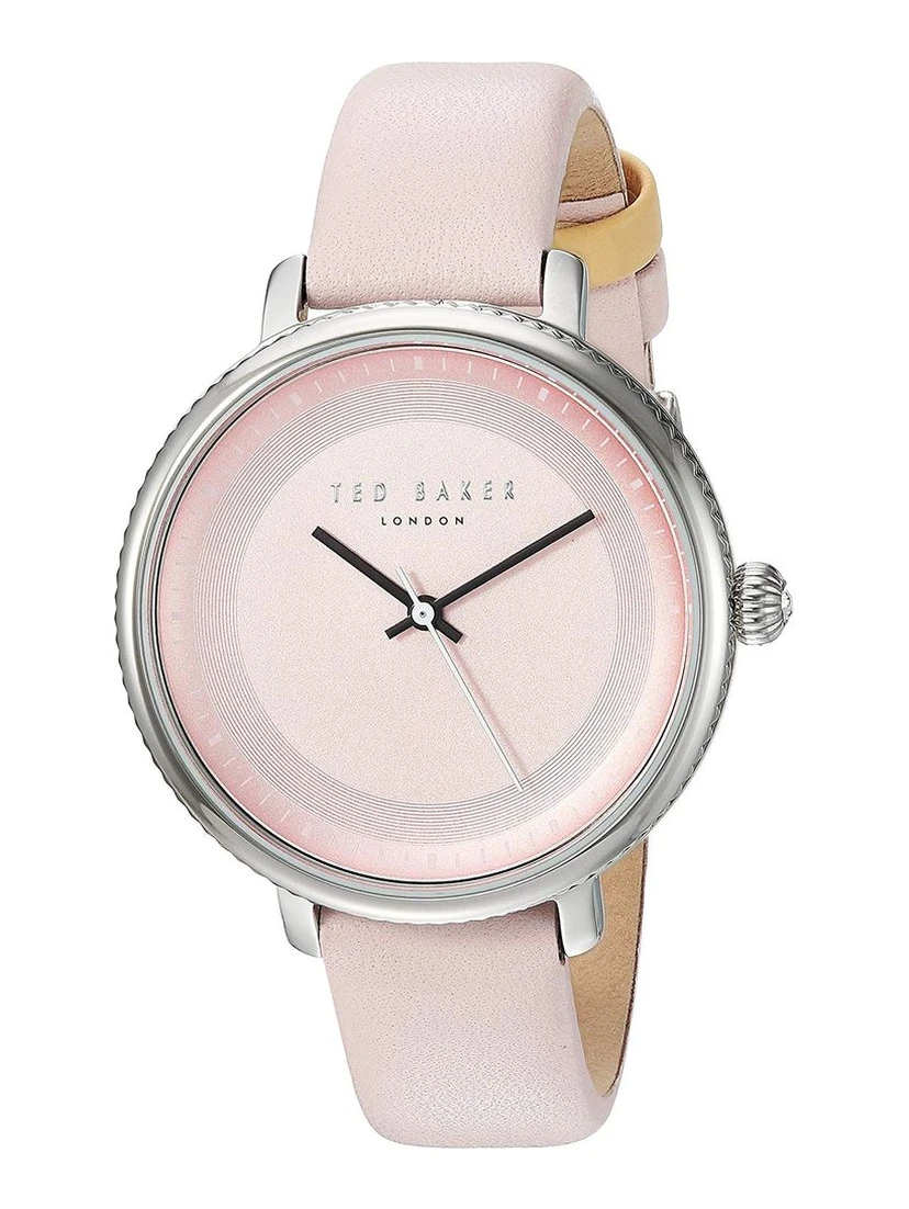 Multicolor Leather Dress Watch