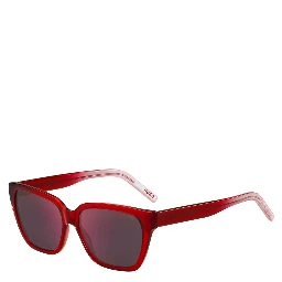 Red Acetate Sunglasses