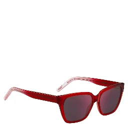 Red Acetate Sunglasses