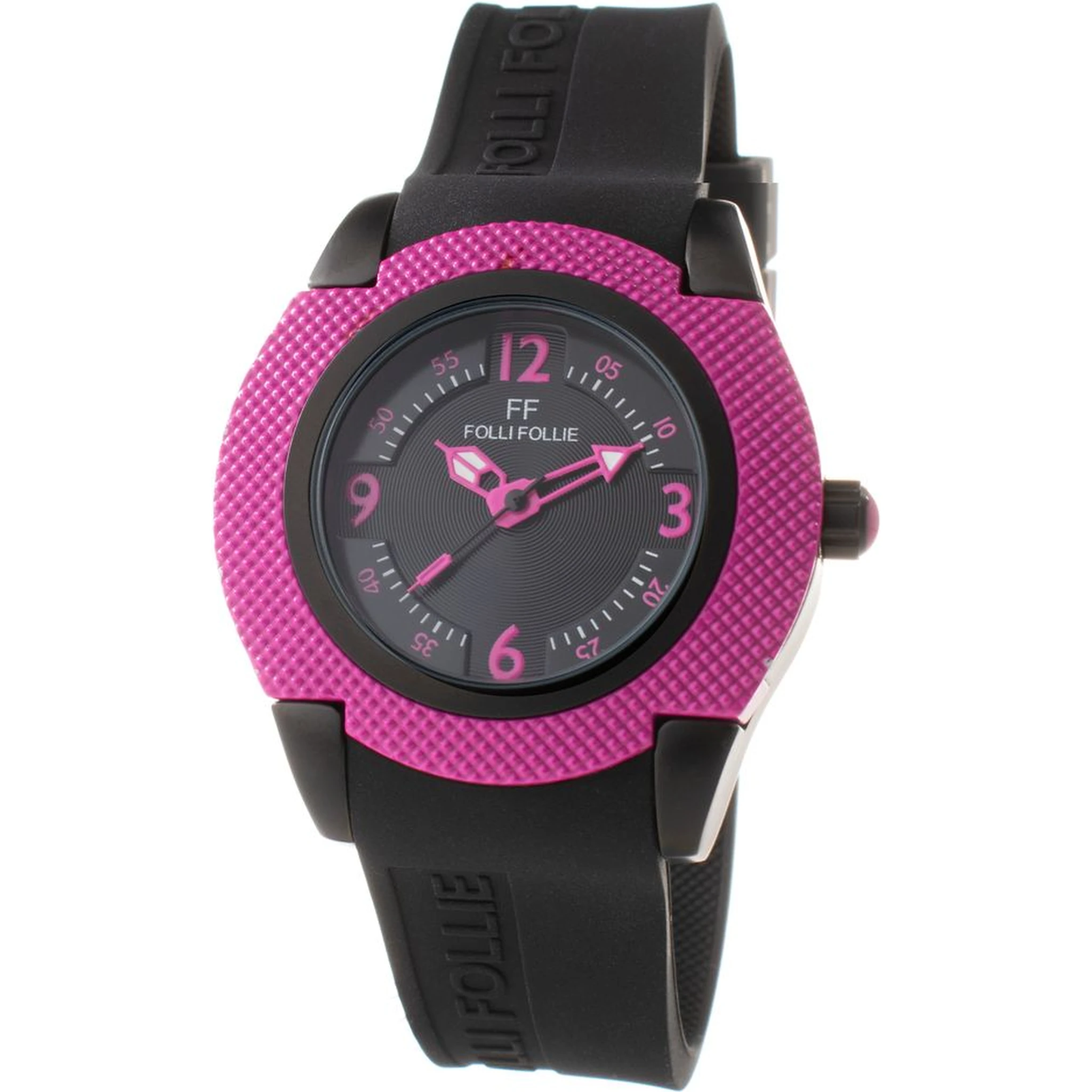 Black Synthetic Sport Watch