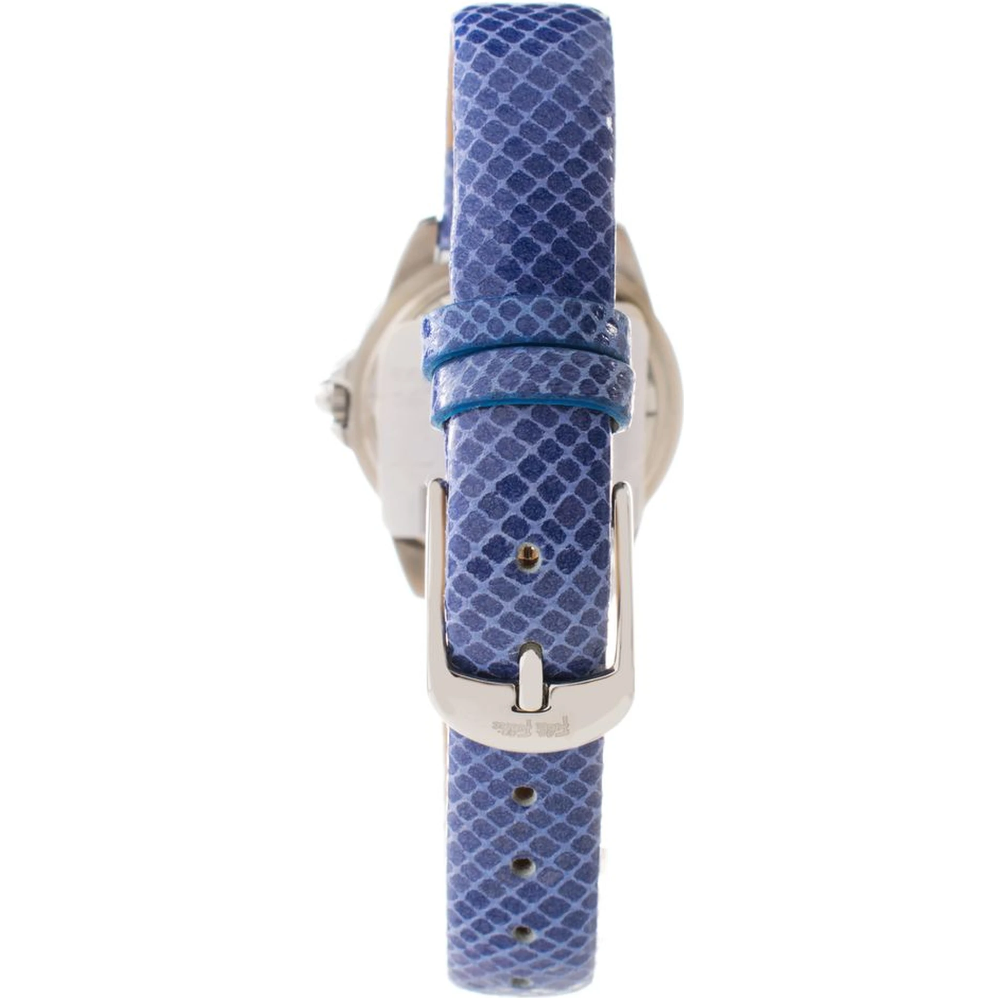 Blue Leather Dress Watch