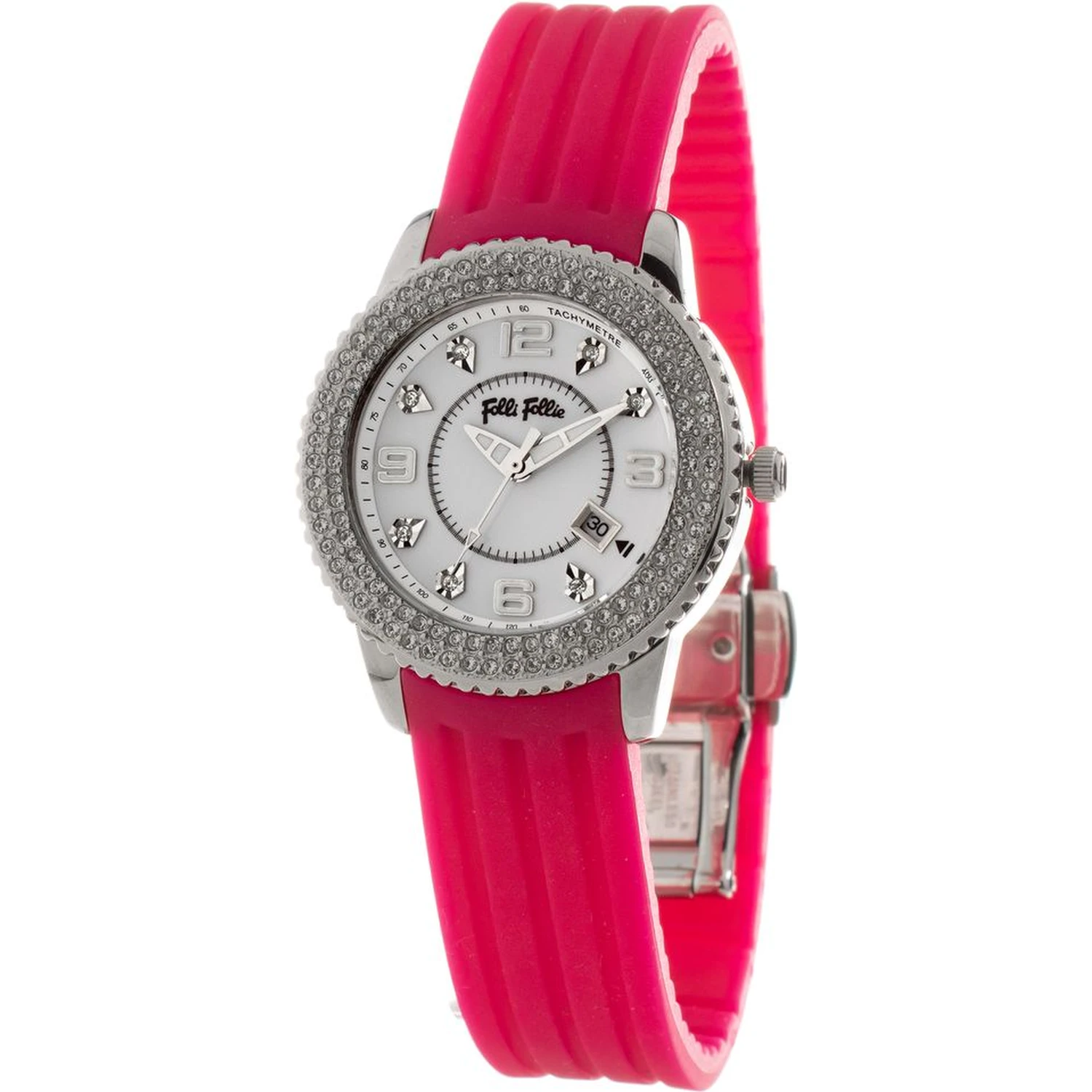 Multicolor Plastic Dress Watch