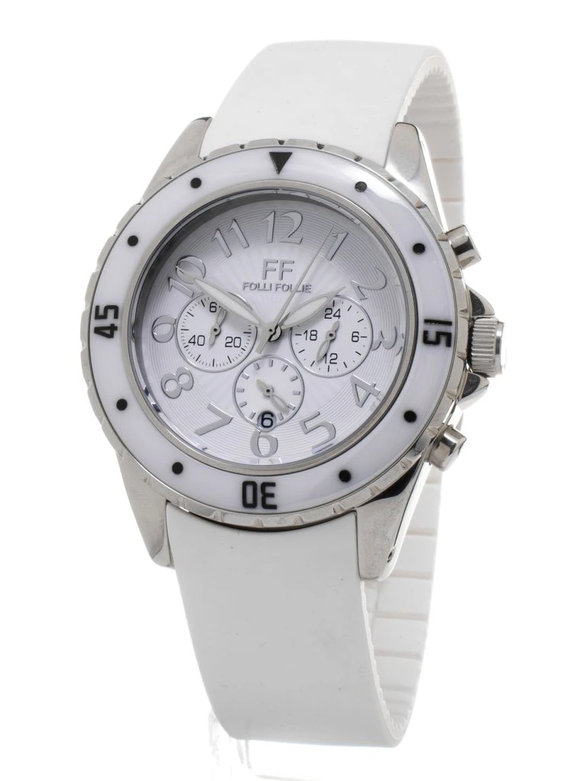 White Synthetic Sport Watch