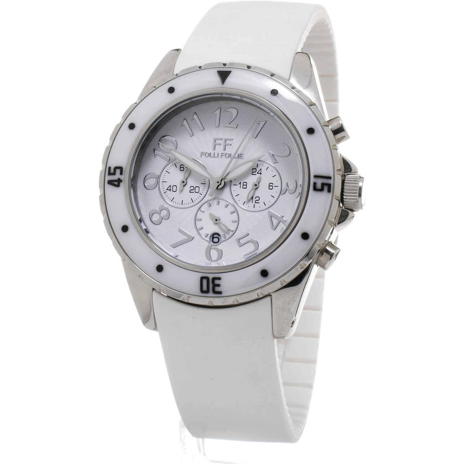 White Synthetic Sport Watch