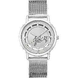 Silver Stainless Steel Dress Watch