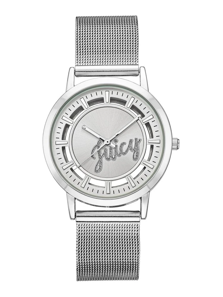 Silver Stainless Steel Dress Watch