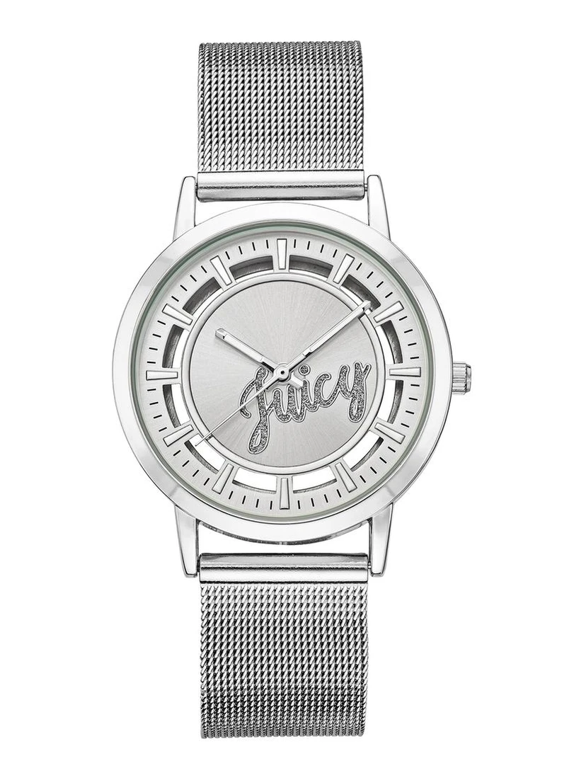 Silver Stainless Steel Dress Watch
