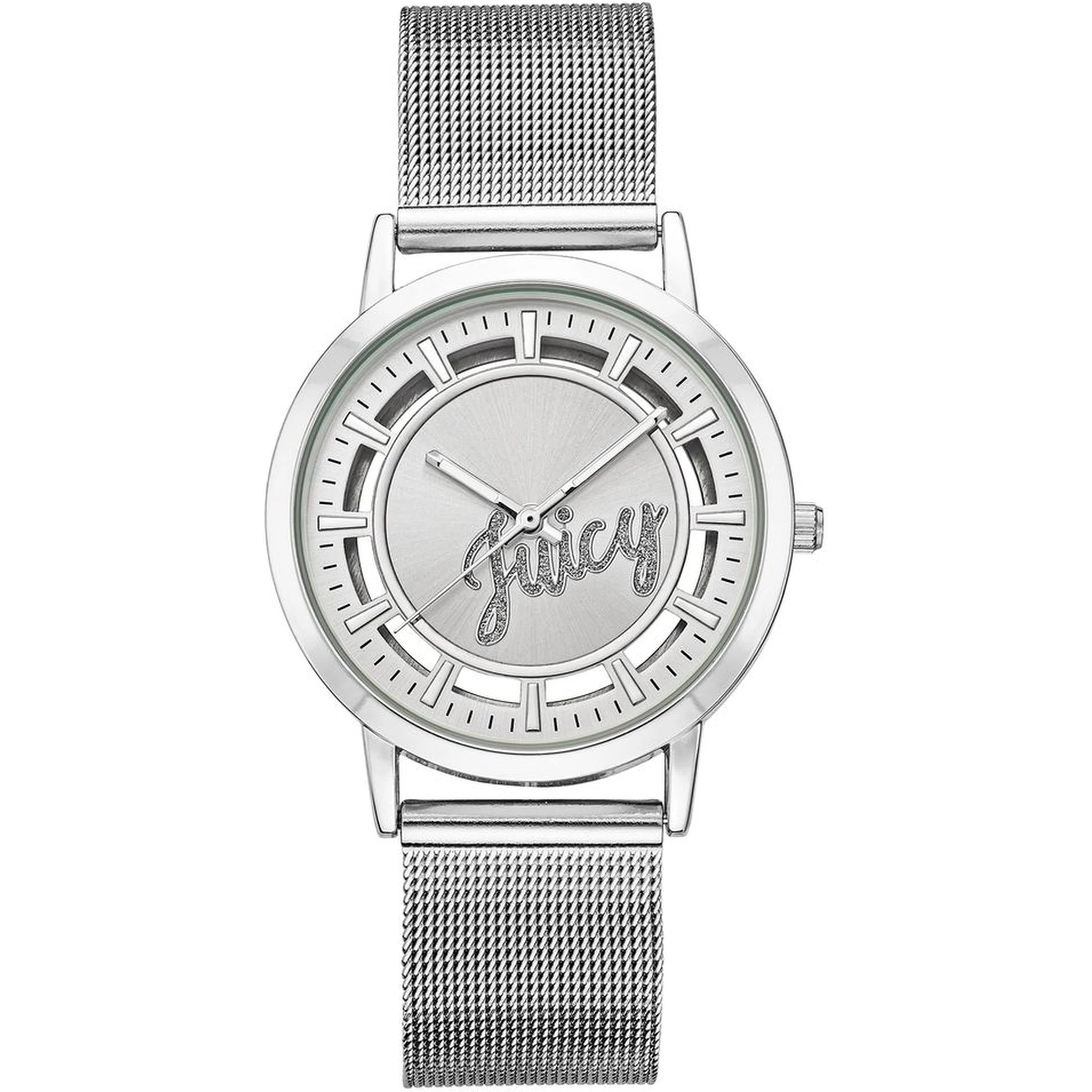 Silver Stainless Steel Dress Watch