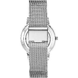 Silver Stainless Steel Dress Watch