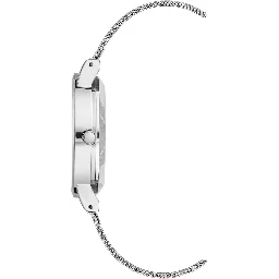 Silver Stainless Steel Dress Watch