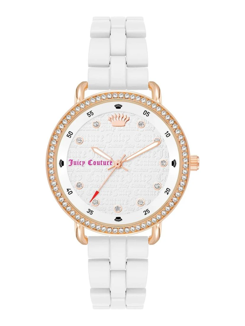 White Metal Dress Watch