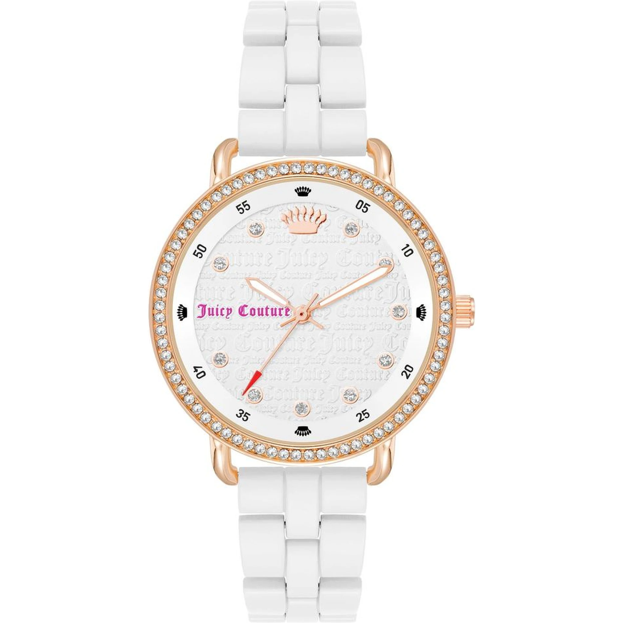 White Metal Dress Watch