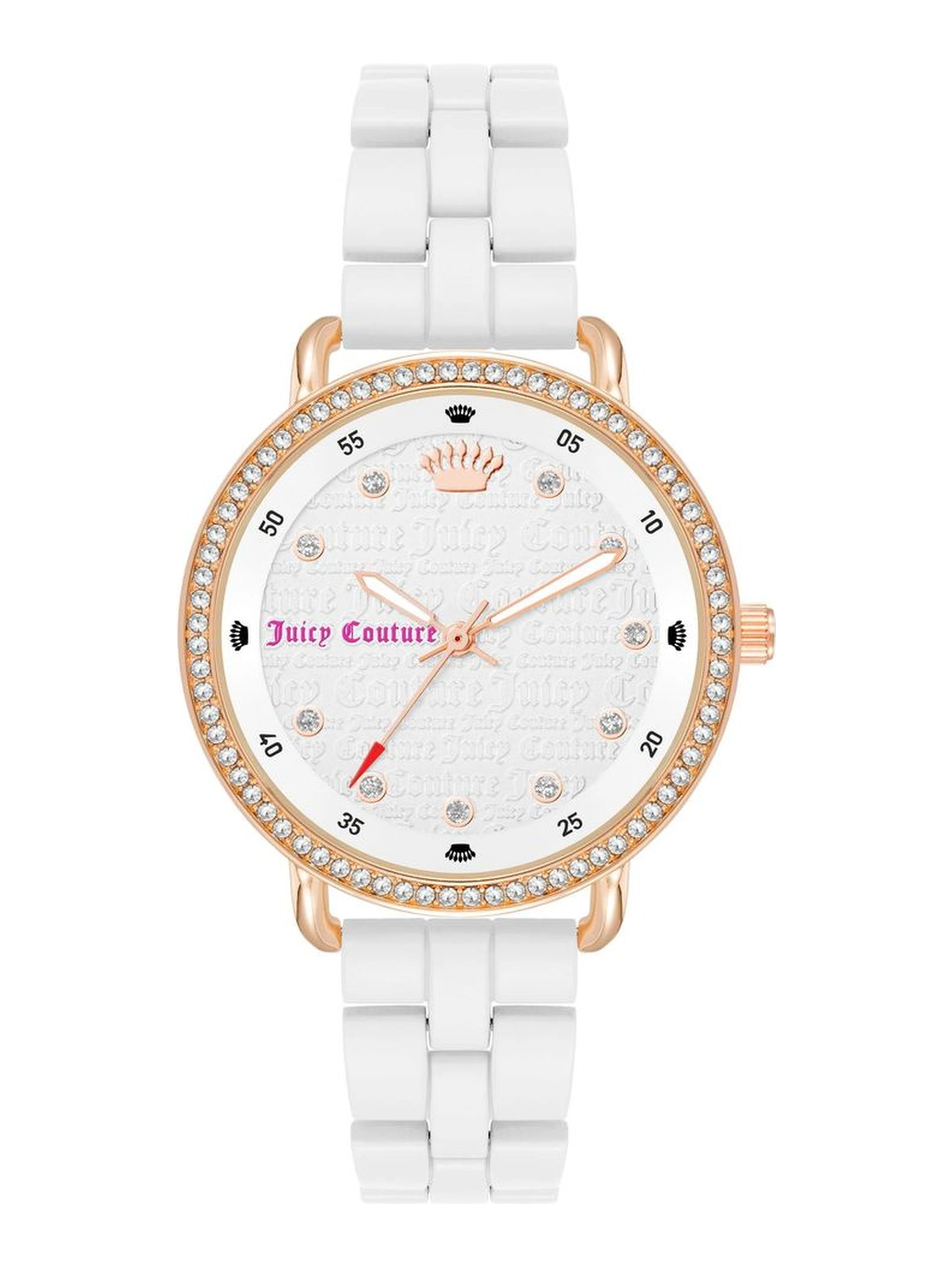 White Metal Dress Watch