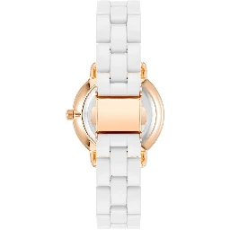 White Metal Dress Watch