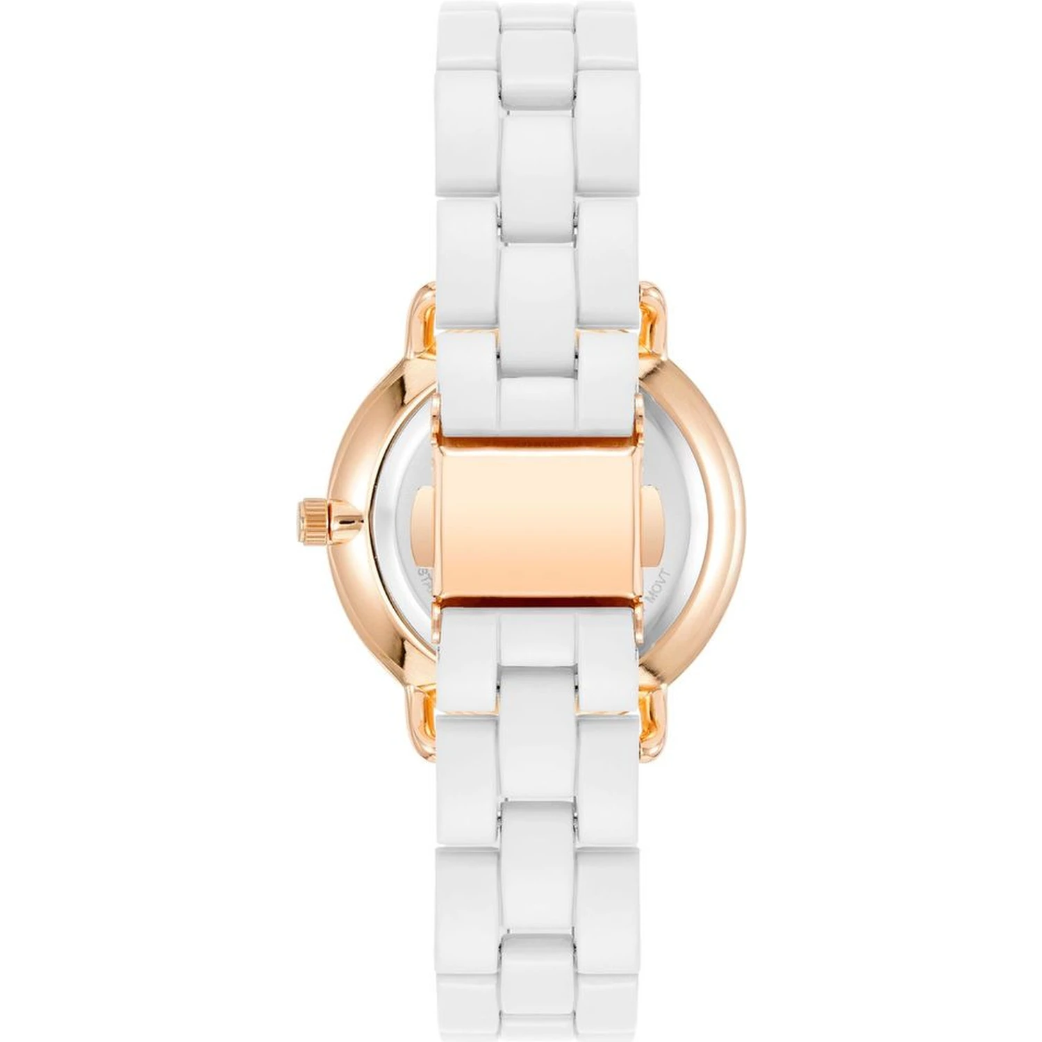 White Metal Dress Watch