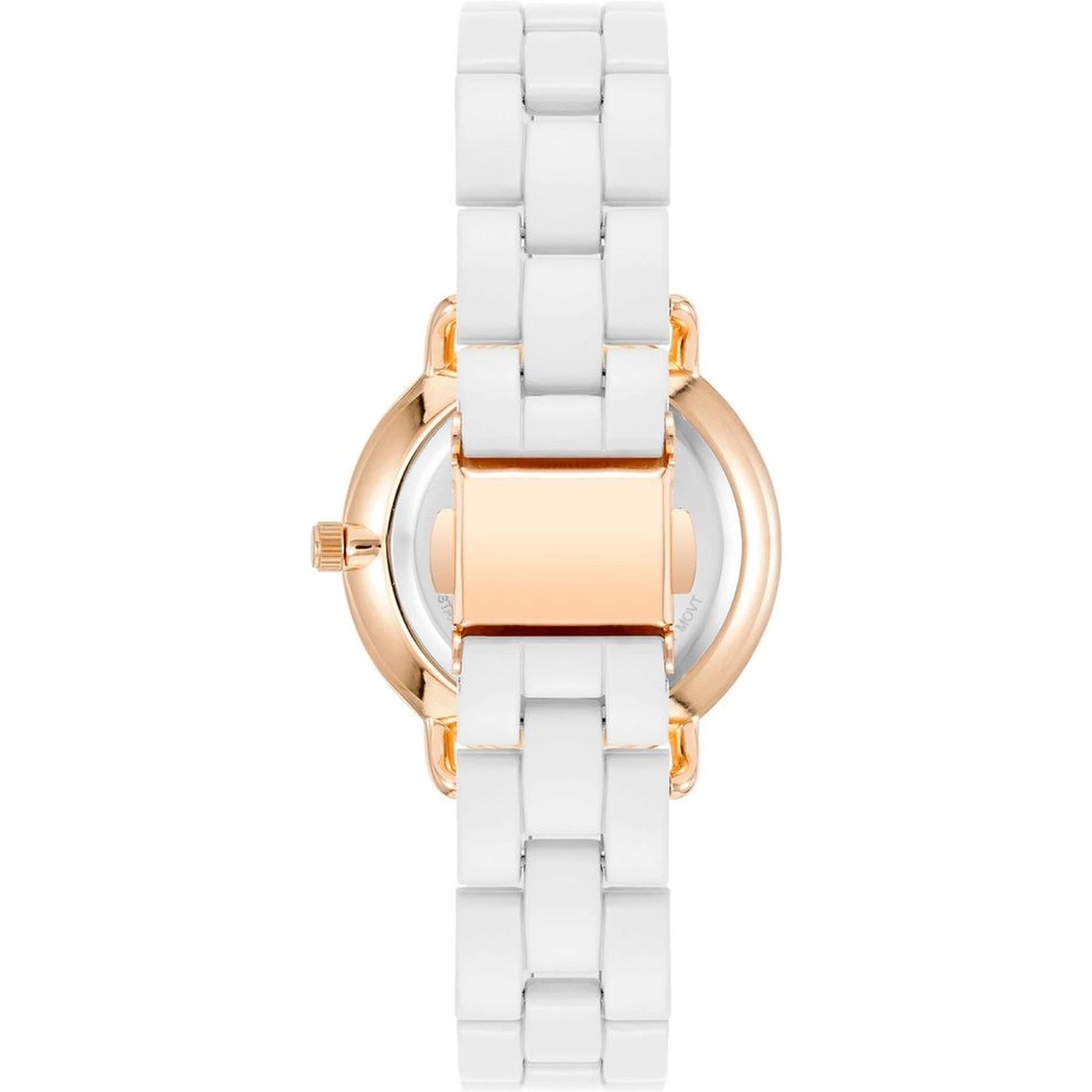 White Metal Dress Watch
