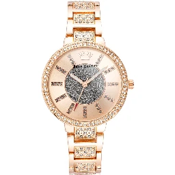 Multicolor Metal Dress Watch