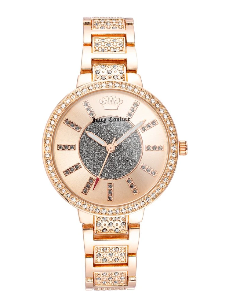 Multicolor Metal Dress Watch