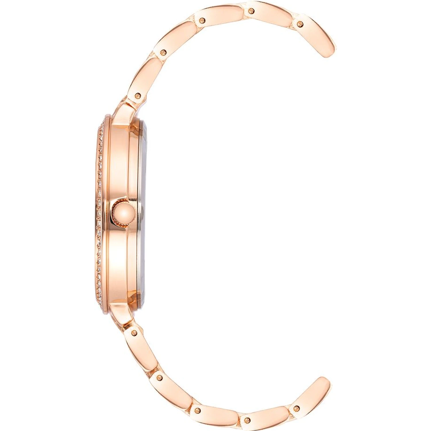 Multicolor Metal Dress Watch