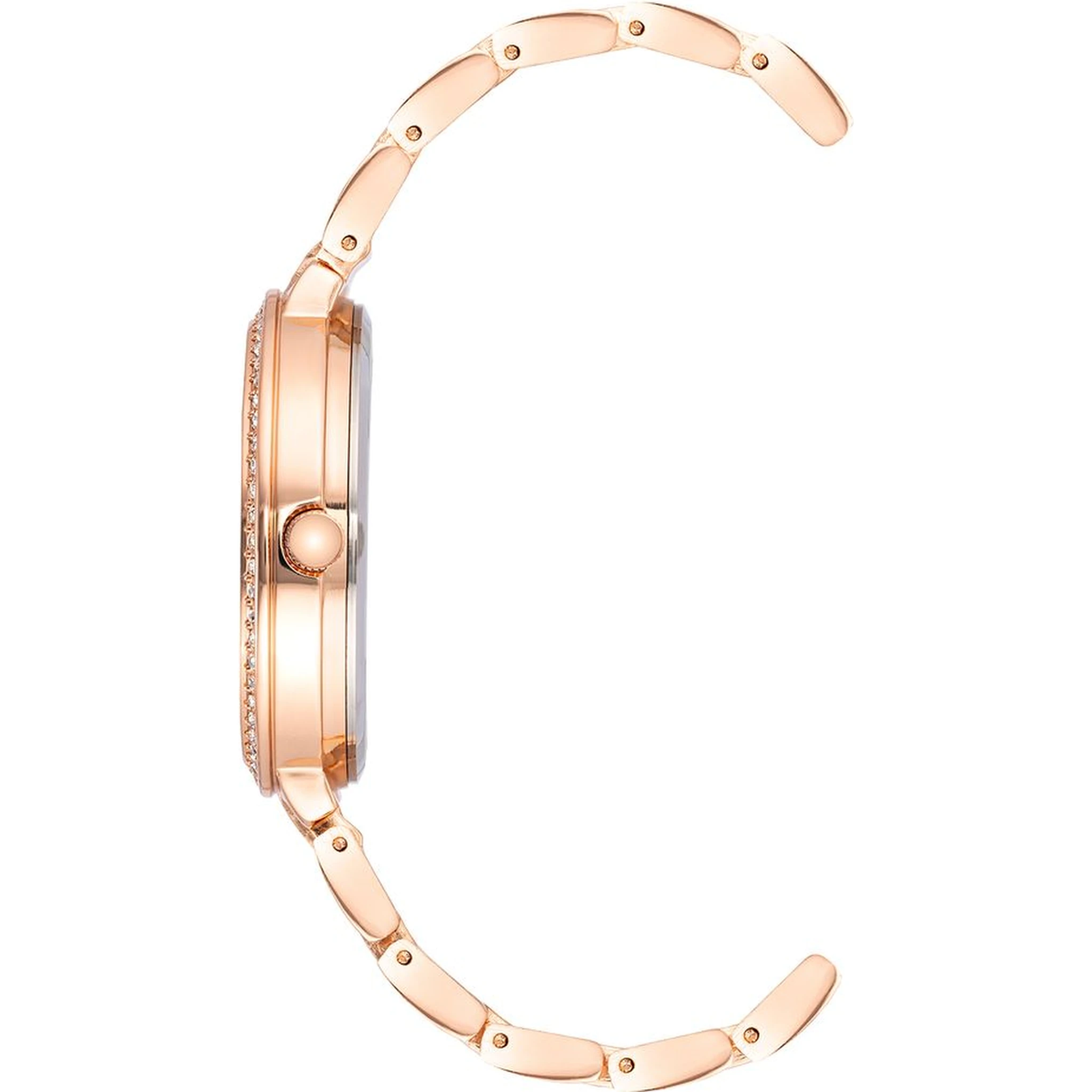 Multicolor Metal Dress Watch