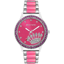 Multicolor Metal Dress Watch