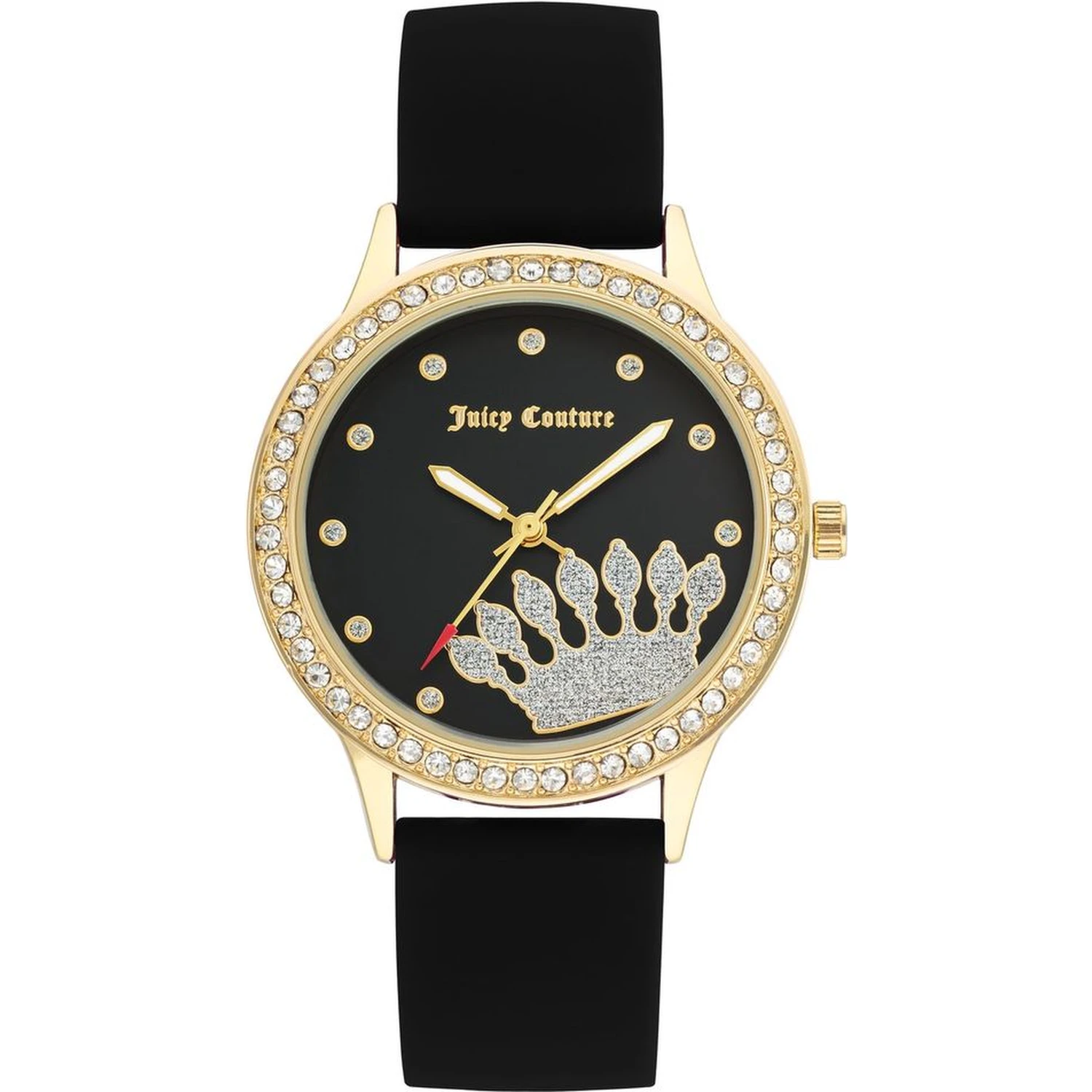 Black Synthetic Dress Watch