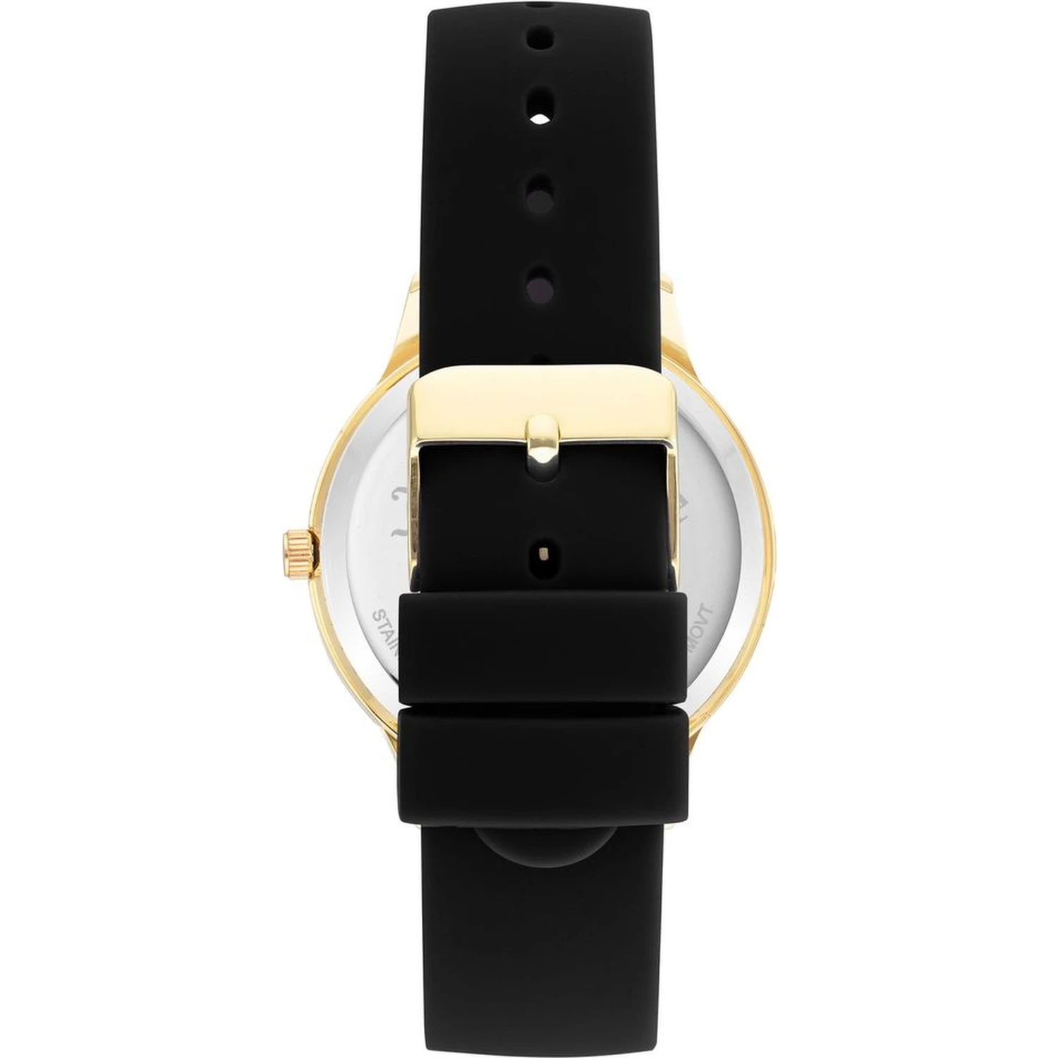 Black Synthetic Dress Watch