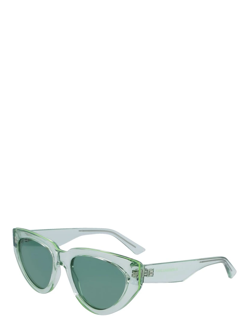 Green Injected Sunglasses
