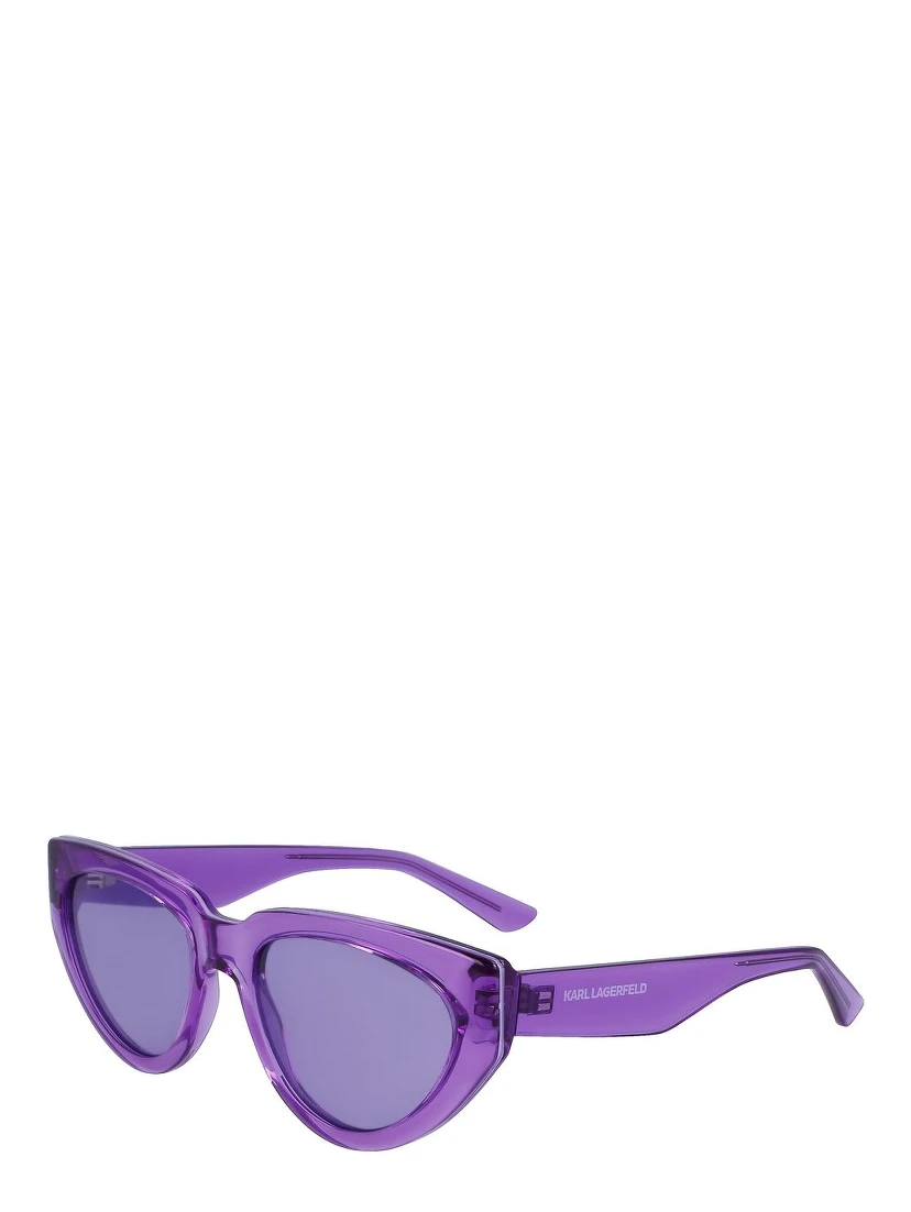 Purple Injected Sunglasses
