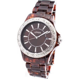 Brown Polyethylene Dress Watch