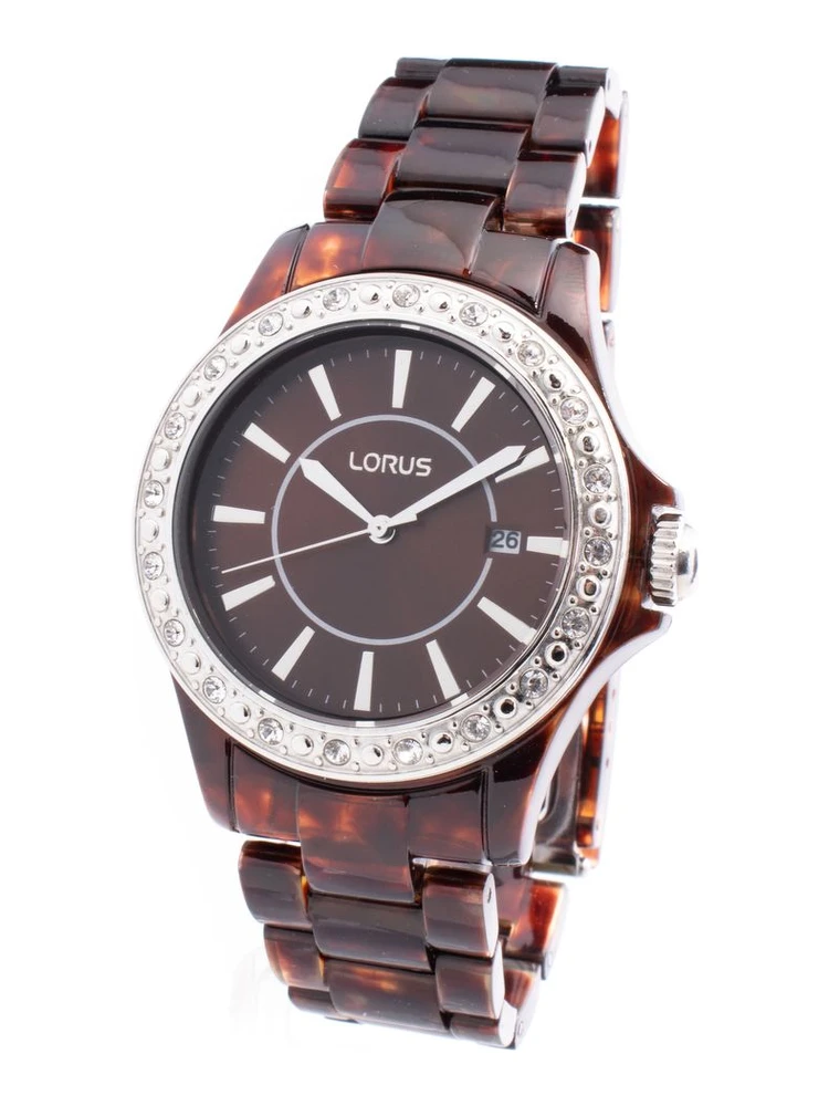 Brown Polyethylene Dress Watch