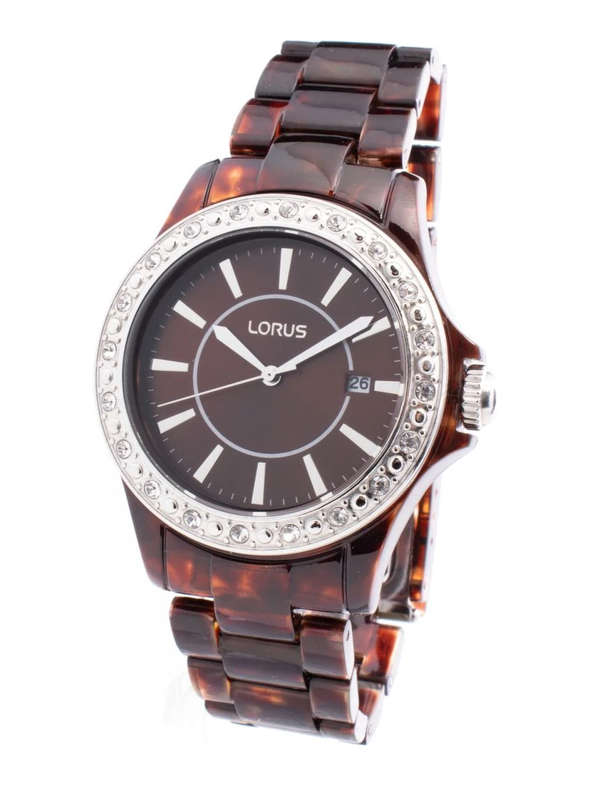 Brown Polyethylene Dress Watch