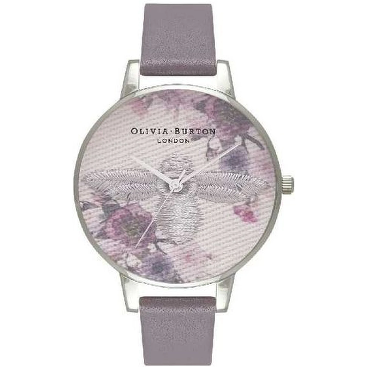 Gray Artificial Leather Dress Watch