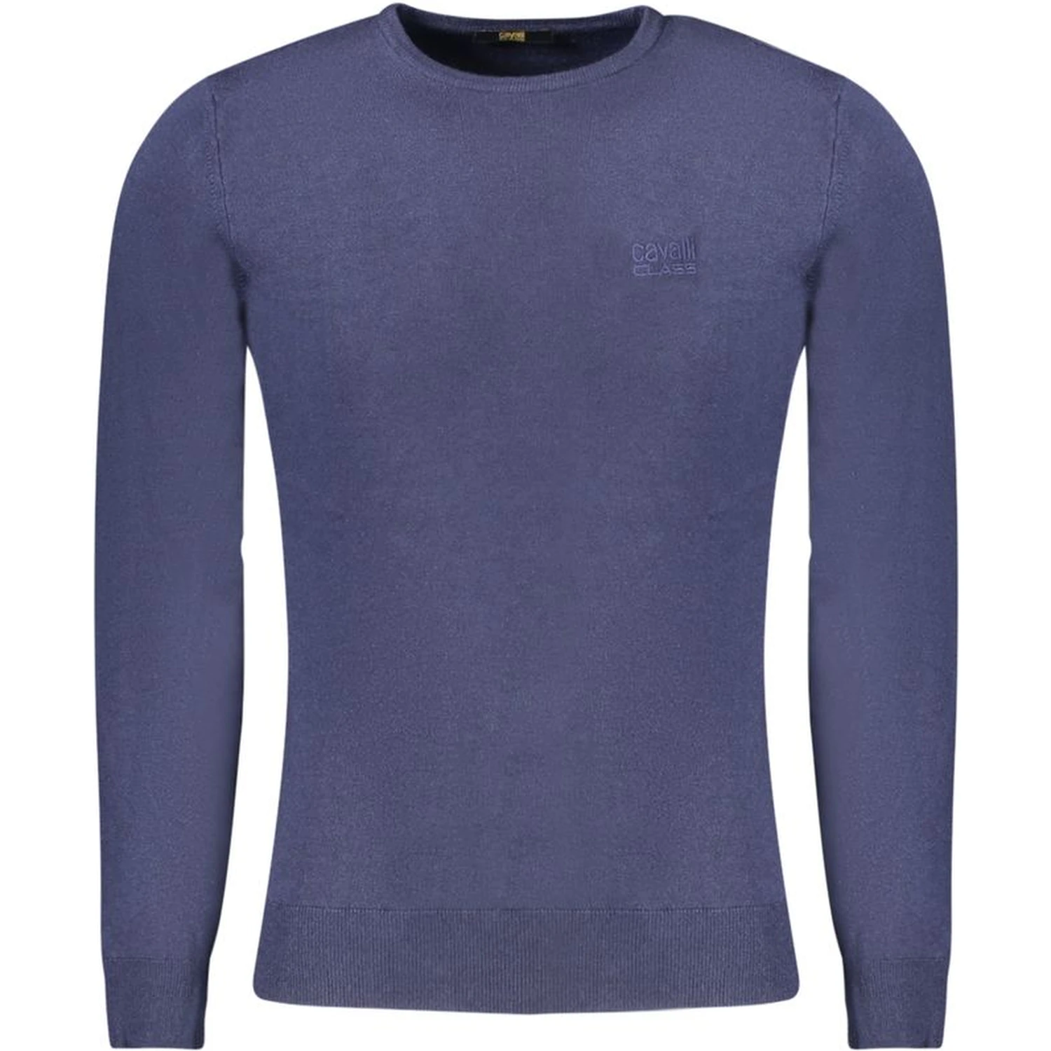 Blue Polyester Sweater