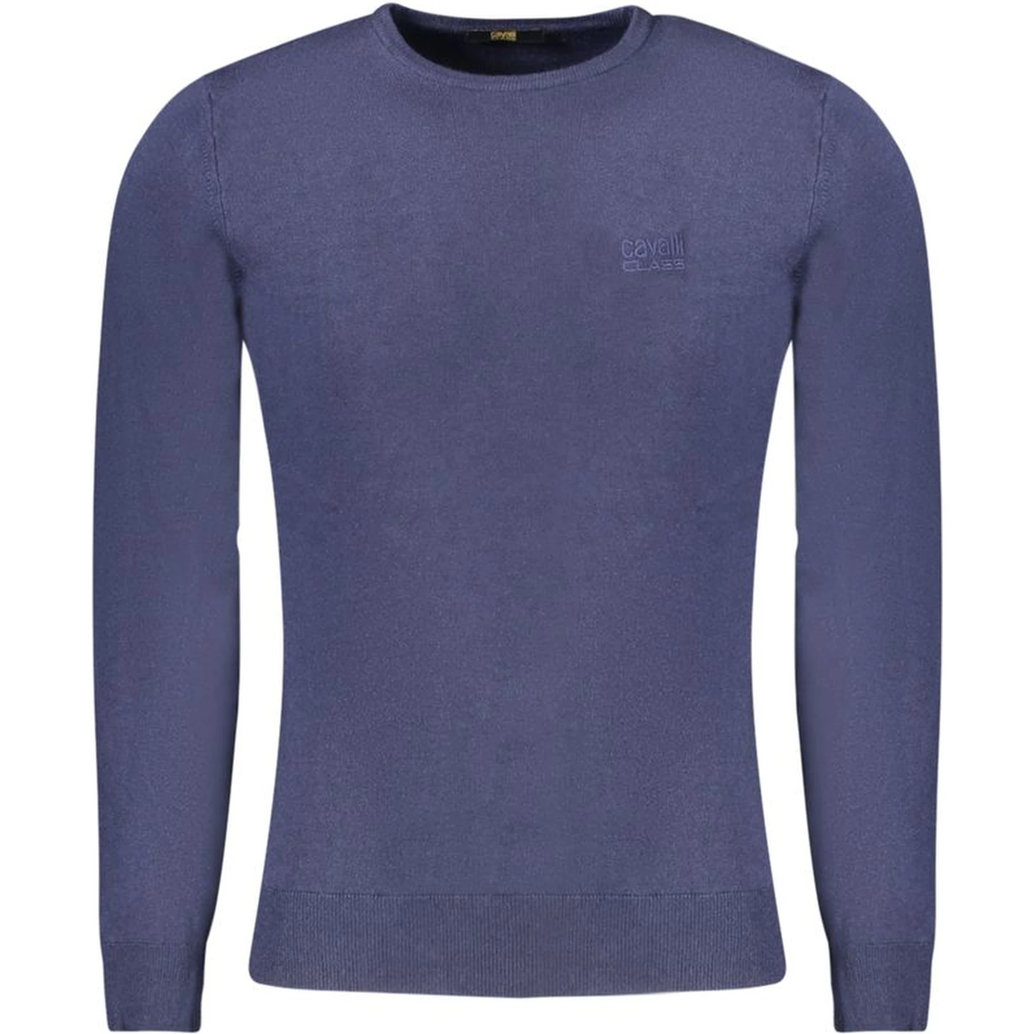 Blue Polyester Sweater