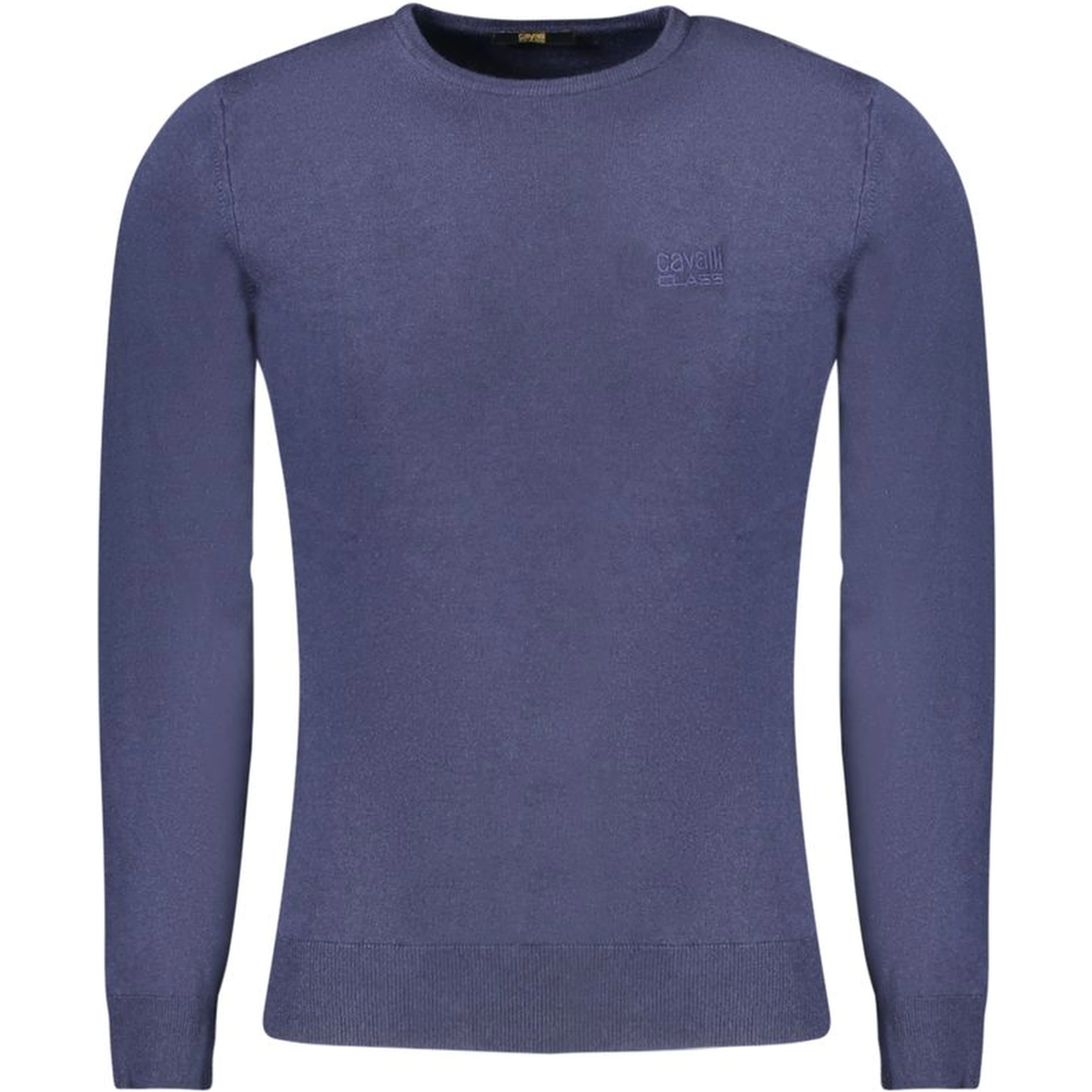 Blue Polyester Sweater