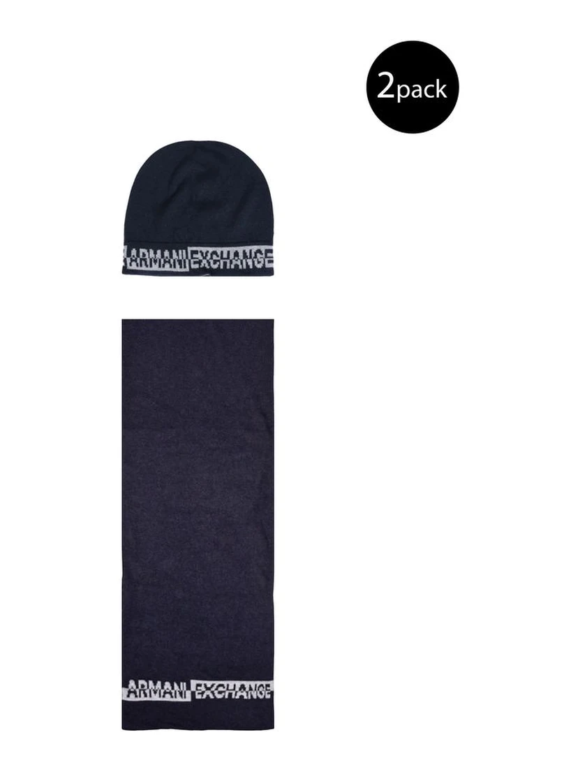 Blue Polyamide Scarf