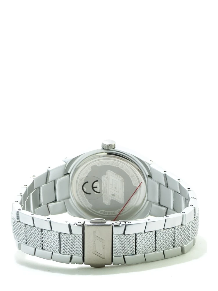 Silver Polycarbonate Dress Watch alternative